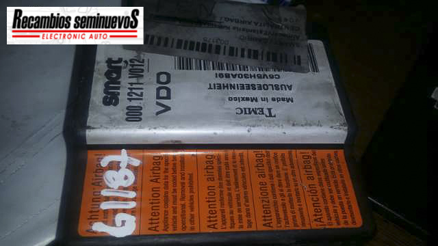 Calculator AIRBAG VDO SMART SMART -CUALQUIER MODELO- 0001211V0120001211V012