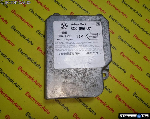 Calculator airbag Volkswagen 6Q0909601 INDEX 06