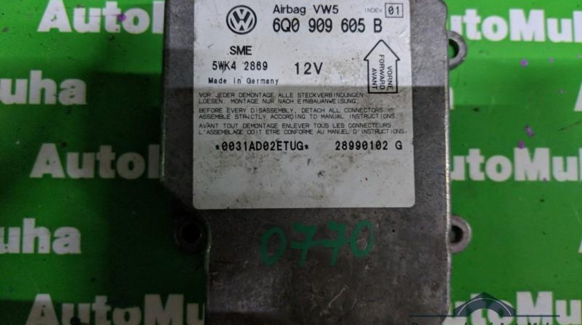 Calculator airbag Volkswagen Beetle (2011->) 6Q0909605B
