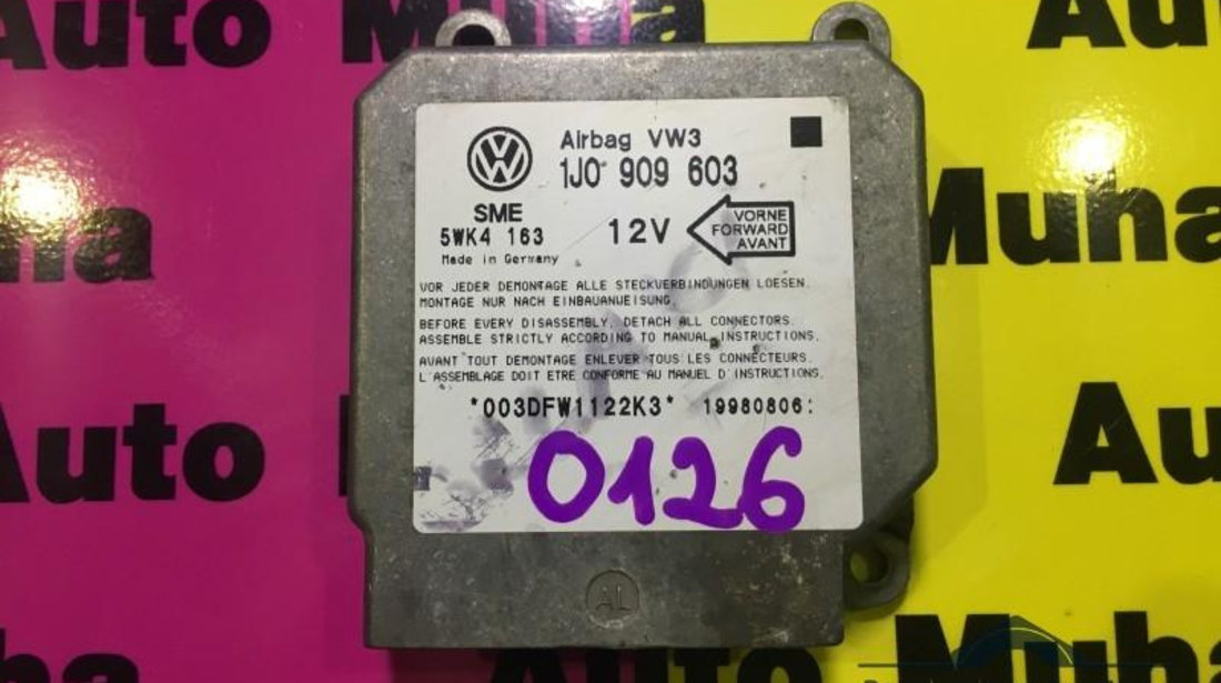 Calculator airbag Volkswagen Bora (1998-2005) 1J0 909 603