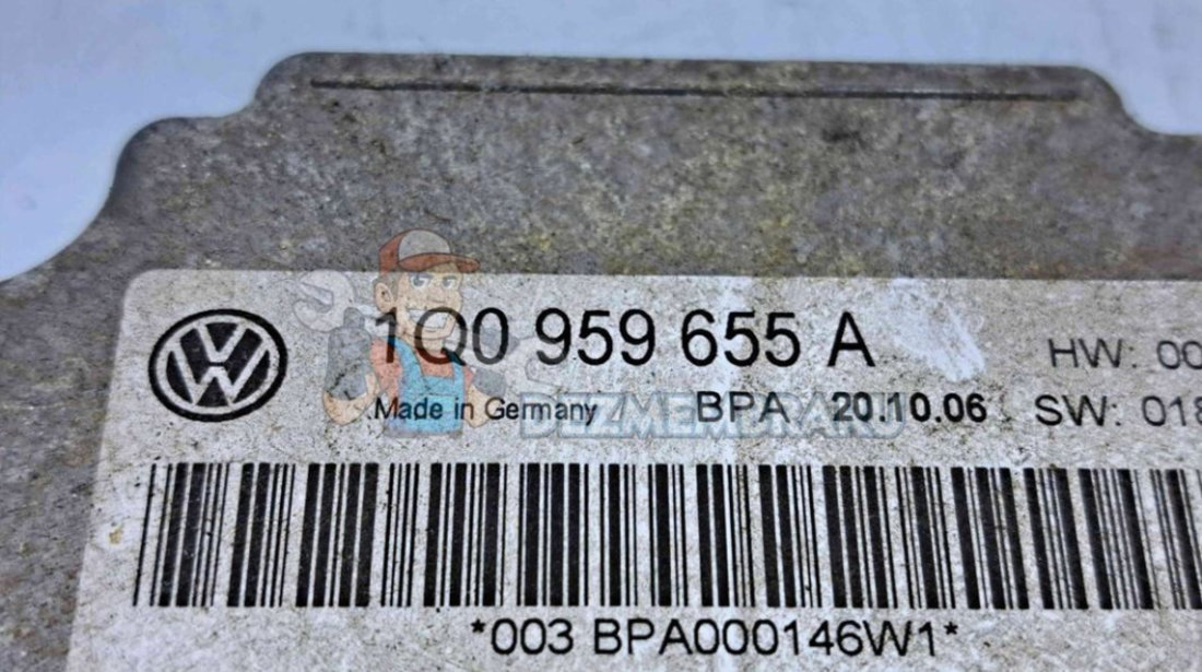 Calculator airbag Volkswagen Eos (1F7, 1F8) [Fabr 2006-2015] 1Q0959655A