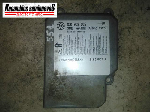 Calculator AIRBAG VOLKSWAGEN GOLF 1C0 909 605 / 1C0909605 / 5WK431211C0 909 605 / 1C0909605 / 5WK431...