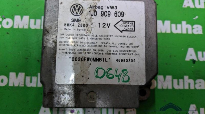 Calculator airbag Volkswagen Golf 3 (1991-1997) 1J0909609