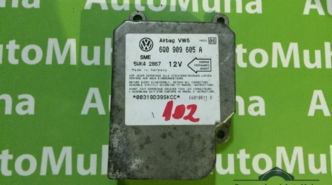 Calculator airbag Volkswagen Golf 4 (1997-2005) 6Q0909605A