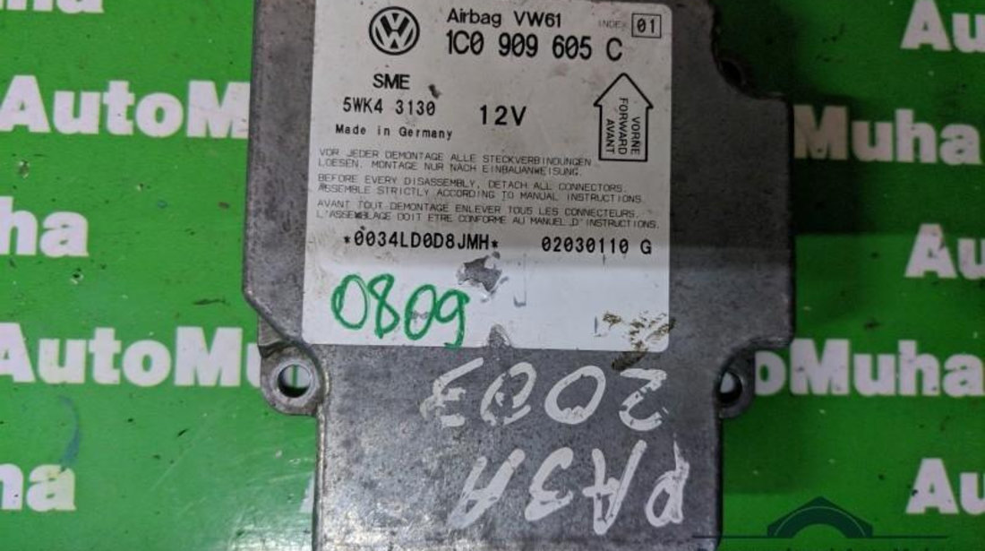 Calculator airbag Volkswagen Golf 4 (1997-2005) 1c0909605c