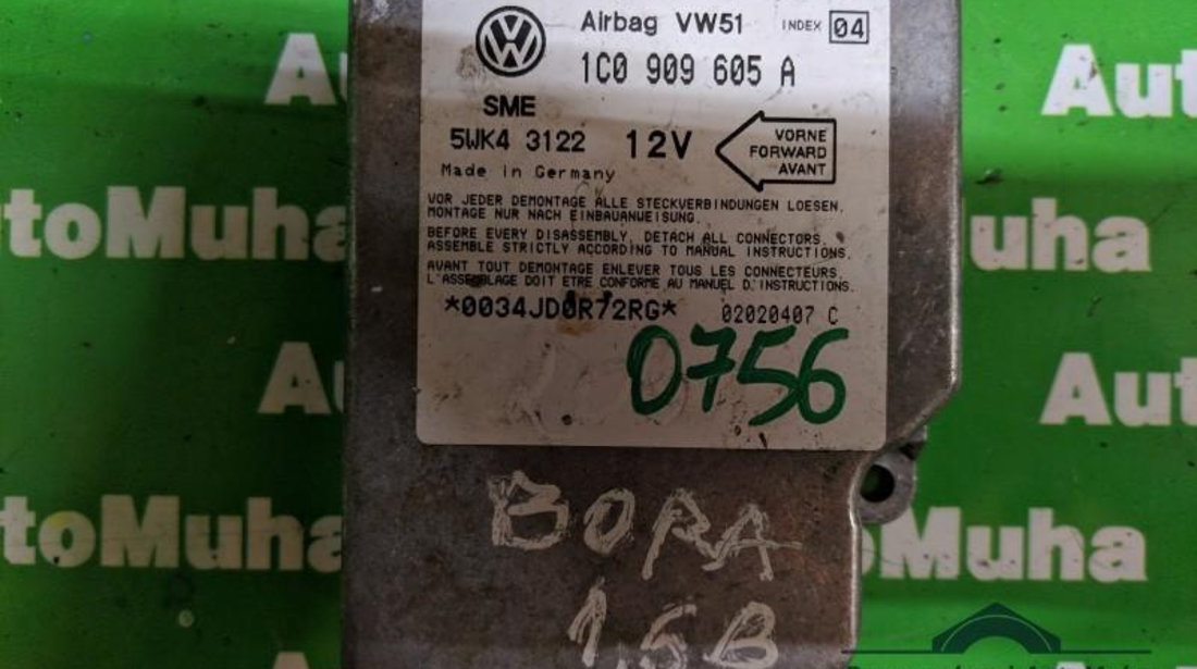 Calculator airbag Volkswagen Golf 4 (1997-2005) 1C0909605A