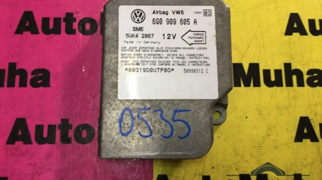 Calculator airbag Volkswagen Golf 4 (1997-2005) 6q0909605a