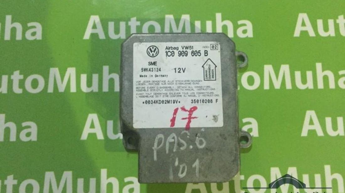 Calculator airbag Volkswagen Golf 4 (1997-2005) 5WK43124