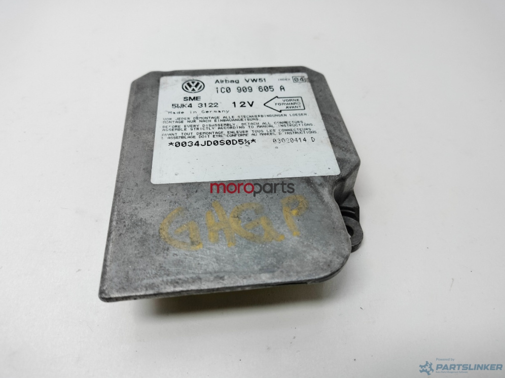 Calculator airbag Volkswagen Golf 4 (1J) Coupe 2001 1.9 SDI OEM 1C0909605A