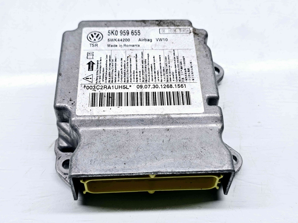 Calculator airbag Volkswagen Golf 6 (5K1) [Fabr 2009-2013] 5K0959655 1.4 Benz CAXA 90KW / 122CP 1.4 Benz CAXA 90KW / 122CP