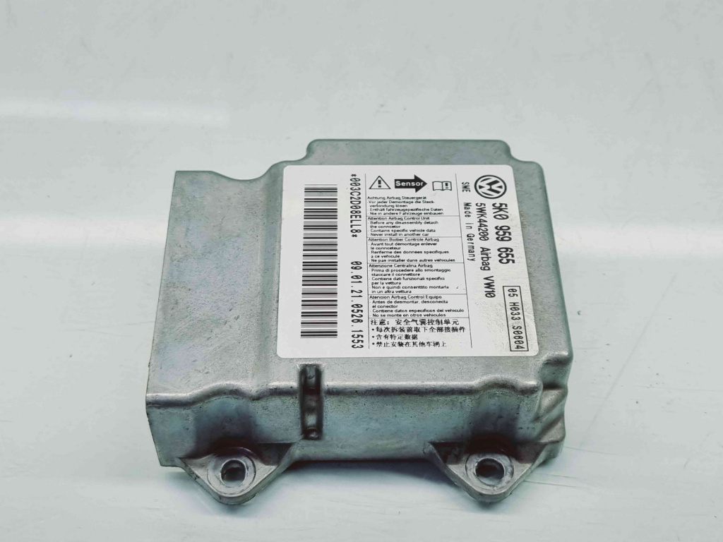 Calculator airbag Volkswagen Golf 6 (5K1) [Fabr 2009-2013] 5K0959655 1.4 Benz CGGA 59KW / 80CP 1.4 Benz CGGA 59KW / 80CP