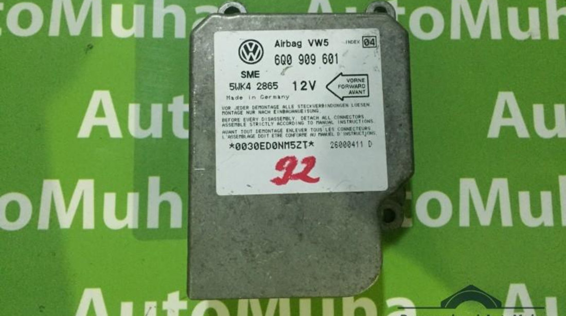 Calculator airbag Volkswagen Lupo (1998-2005) 6Q0909601