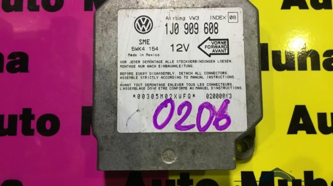 Calculator airbag Volkswagen New Beetle (1998-2010) 1J0 909 608