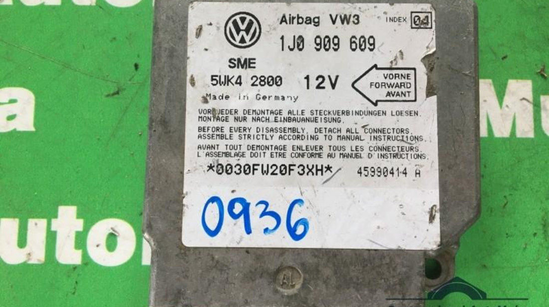 Calculator airbag Volkswagen Passat (2000-2005) 1J0909609