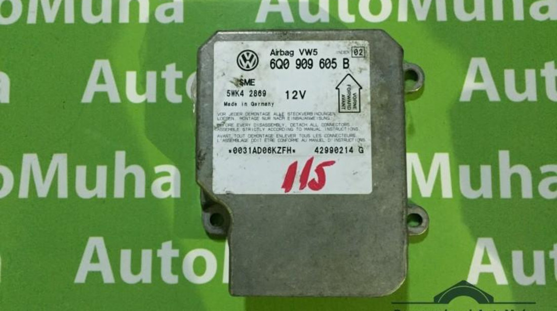 Calculator airbag Volkswagen Passat (2000-2005) 6Q0909605B