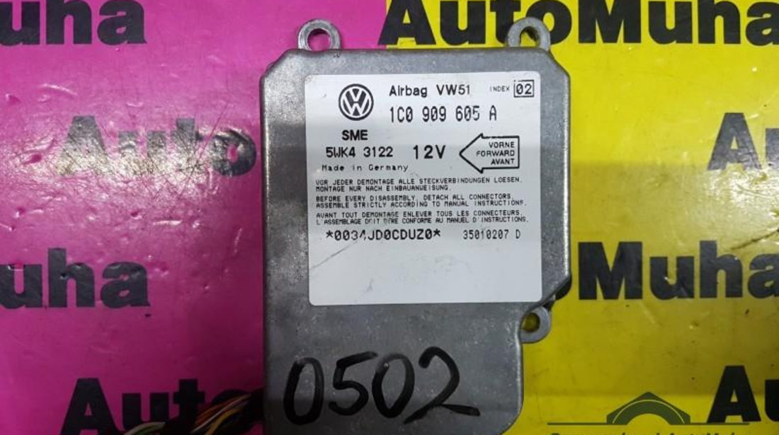 Calculator airbag Volkswagen Passat B5 (1996-2005) 1C0909605A