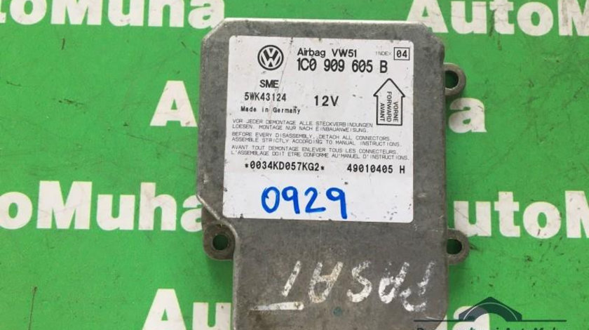 Calculator airbag Volkswagen Passat B5 (1996-2005) 5WK43124