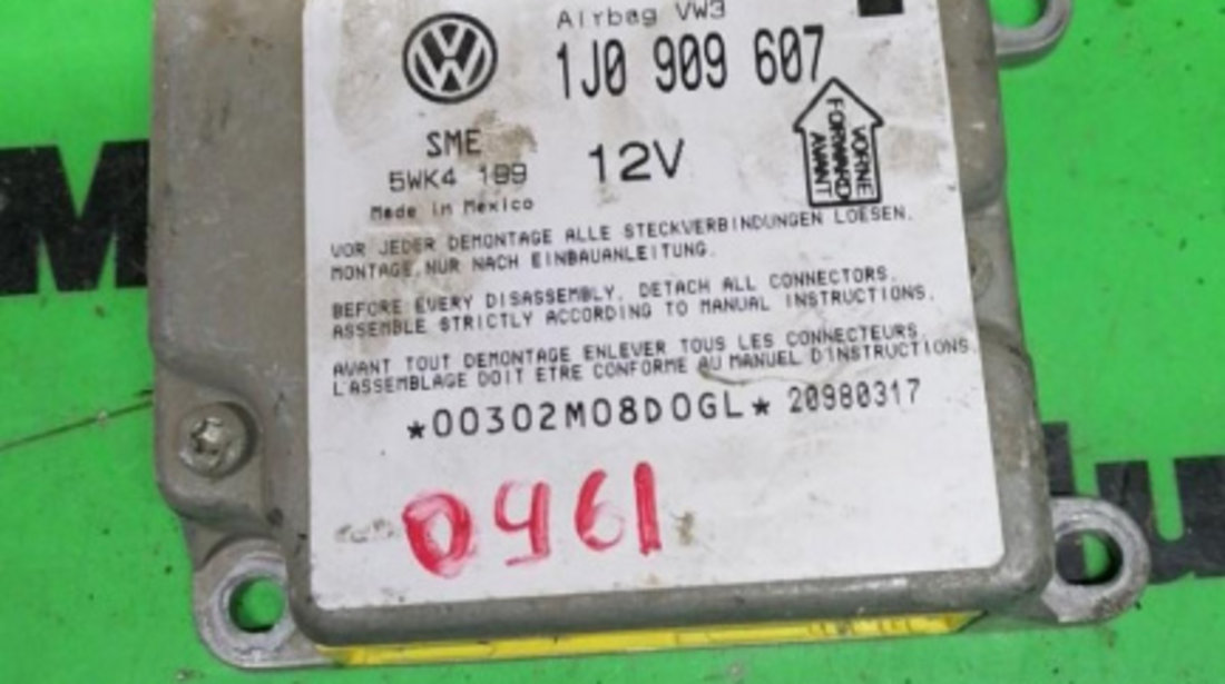 Calculator airbag Volkswagen Passat B5 (1996-2005) 1j0909607