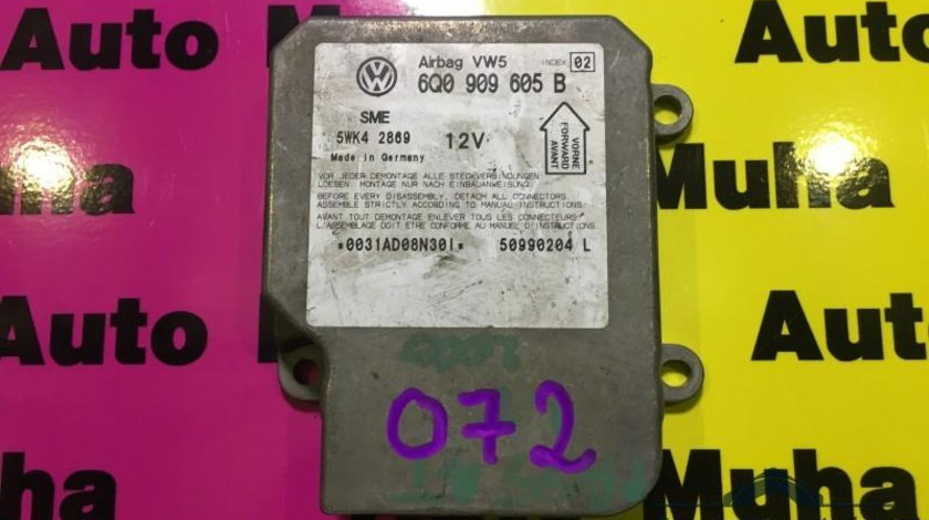 Calculator airbag Volkswagen Passat B5 (1996-2005) 6Q0 909 605 B