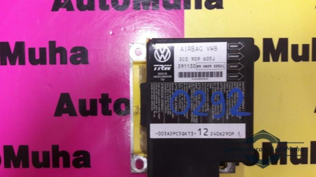 Calculator airbag Volkswagen Passat B6 3C (2006-2009) 3C0 909 605J