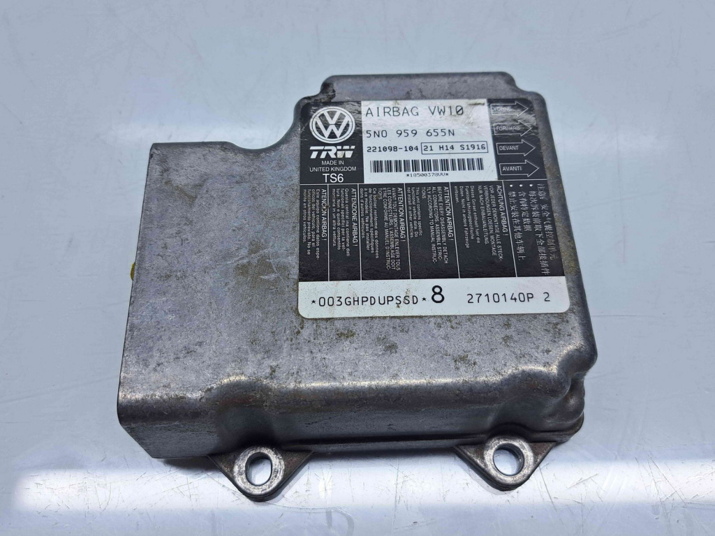 Calculator airbag Volkswagen Passat B6 (3C2) [Fabr 2005-2010] 5N0959655N 2.0 TDI BKD 103KW / 140CP