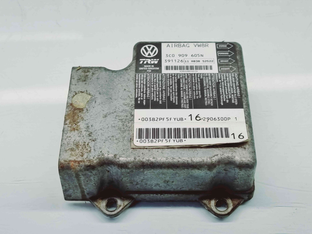 Calculator airbag Volkswagen Passat B6 Variant (3C5) [Fabr 2005-2010] 3C0909605N 2.0 TDI BMP 103KW / 2.0 TDI BMP 103KW /