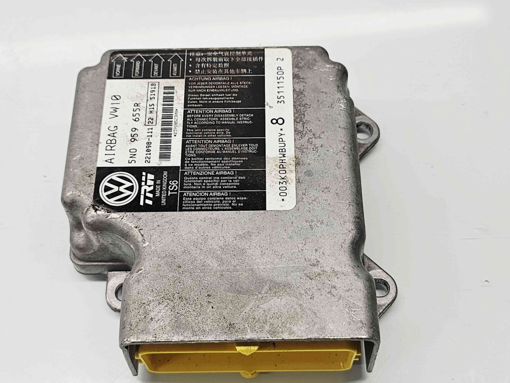 Calculator airbag Volkswagen Passat B7 (362) [Fabr 2010-2014] 5N0959655R 2.0 TDI CFFB 103KW / 140CP