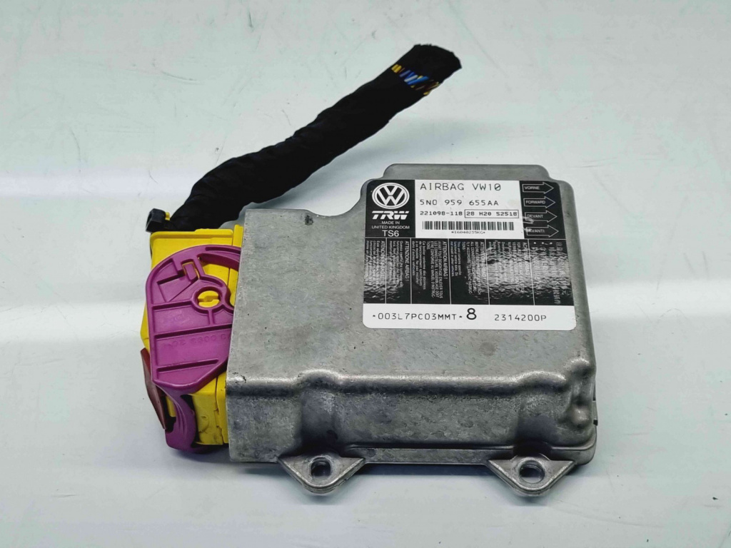 Calculator airbag Volkswagen Passat B7 (362) [Fabr 2010-2014] 5N0959655AA 2.0 TDI CFFB 103KW / 140CP