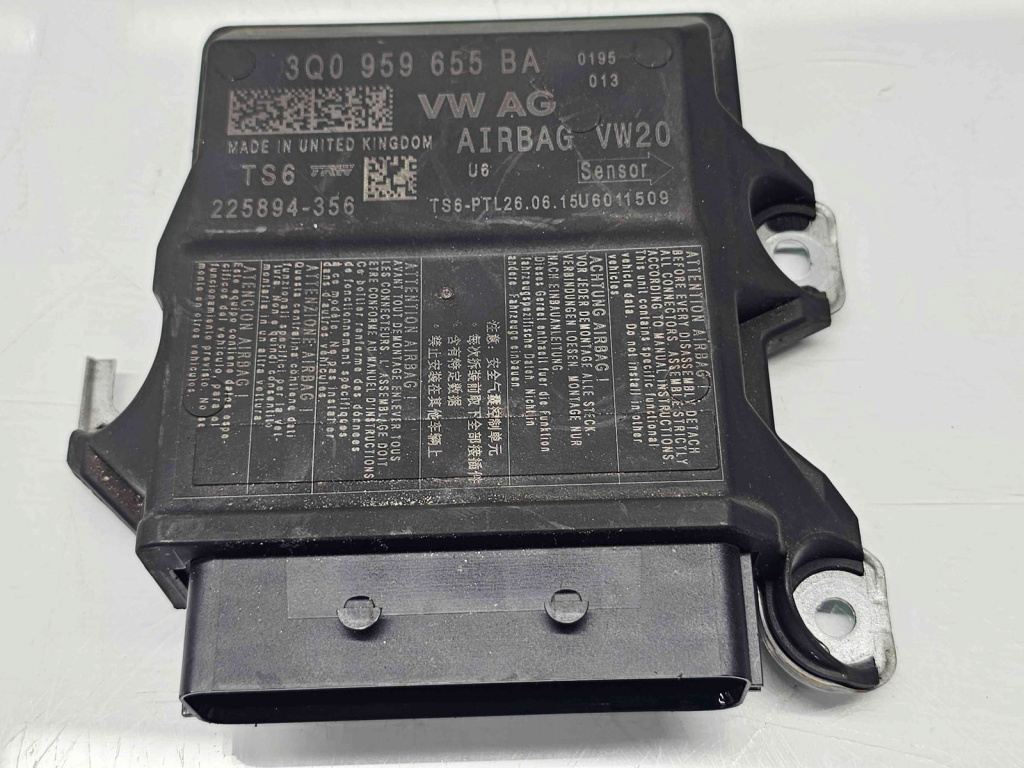 Calculator airbag Volkswagen Passat B8 (3G2) [Fabr 2015-prezent] 3Q0959655BA 2.0 TDI CRLB 110KW / 150CP