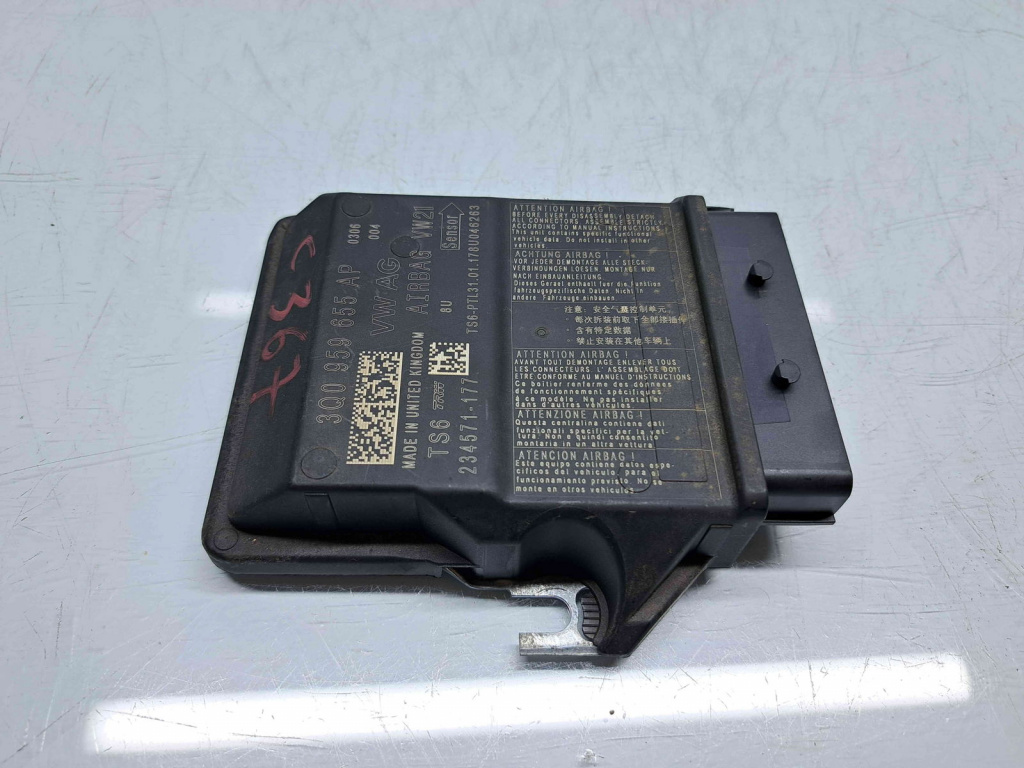 Calculator airbag Volkswagen Passat B8 (3G2) [Fabr 2015-prezent] 3Q0959655AP 1.6 TDI DCXA 88KW / 120CP