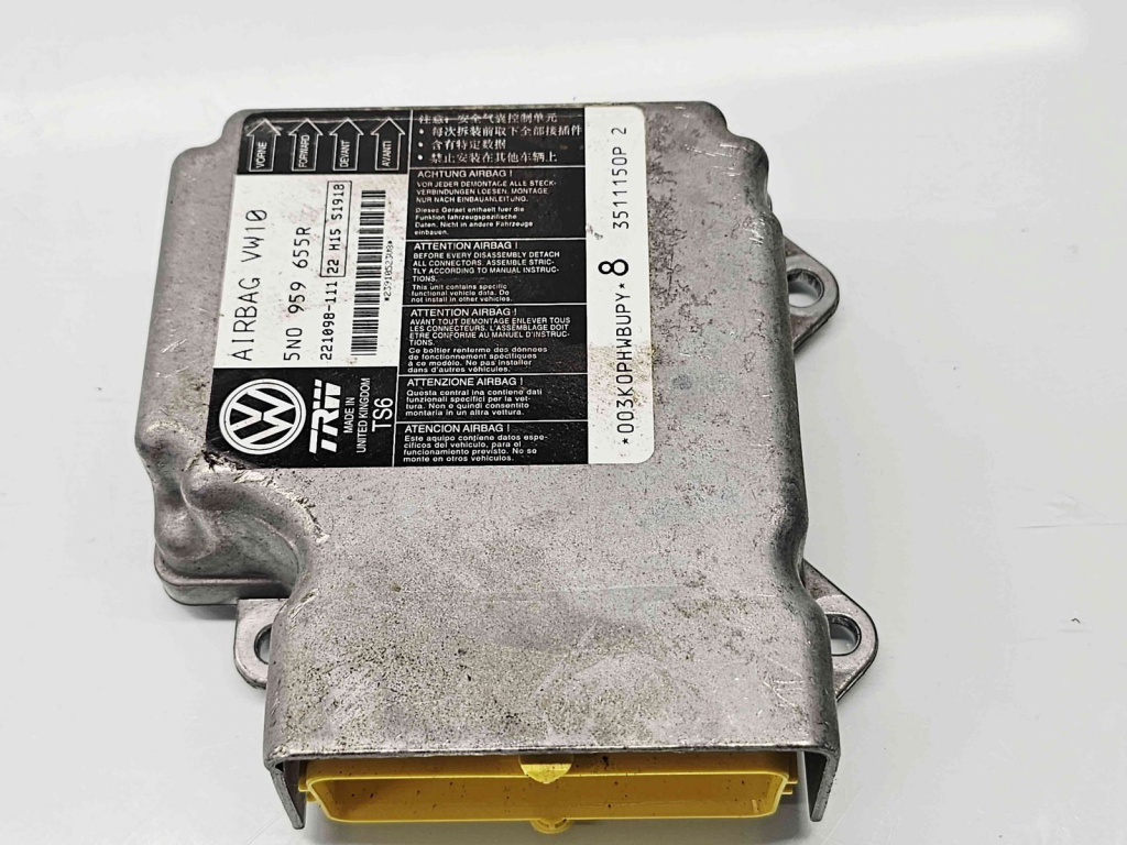 Calculator airbag Volkswagen Passat CC (357) [Fabr 2008-2012] 5N0959655R 2.0 TDI CFFB 103KW / 140CP