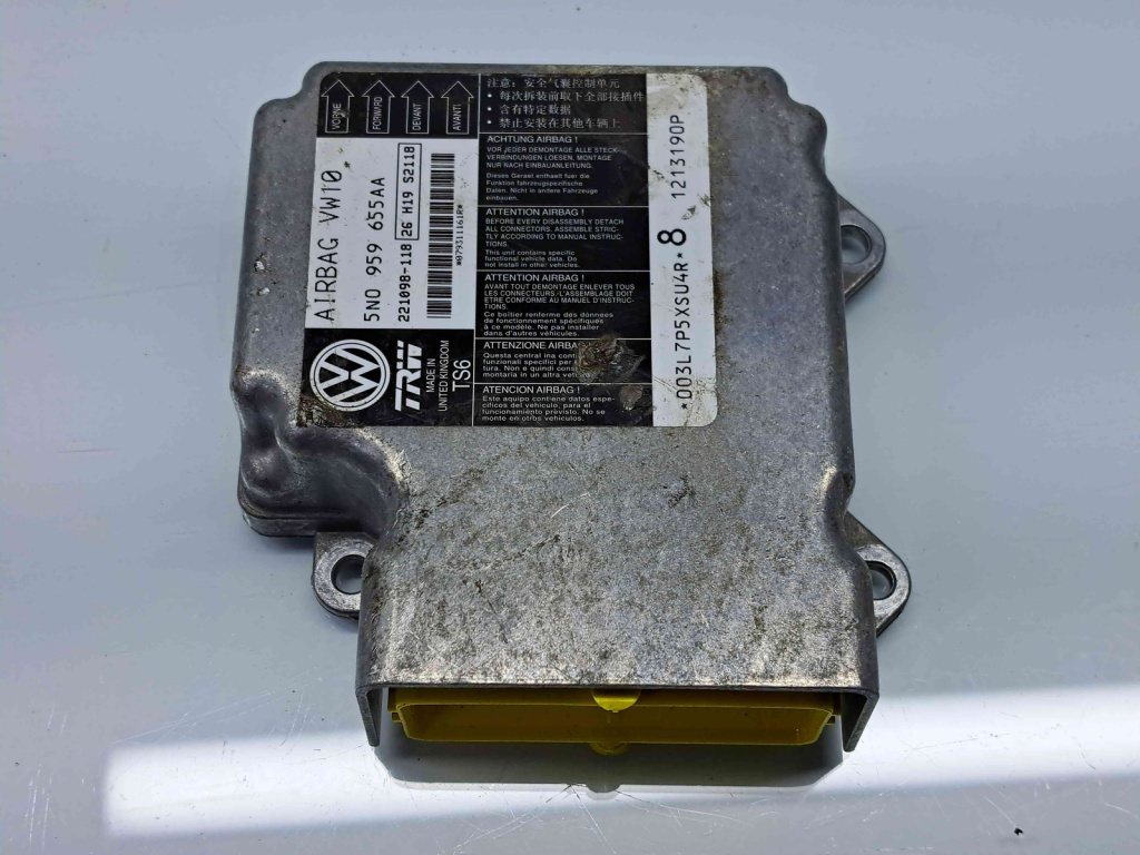 Calculator airbag Volkswagen Passat CC (358) [Fabr 2012-2016] 5N0959655AA 2.0 TDI CFGC 130KW / 177CP 2.0 TDI CFGC 130KW / 177CP
