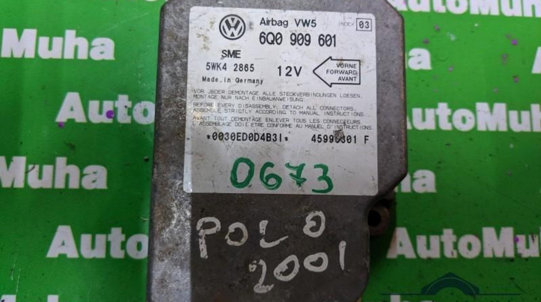 Calculator airbag Volkswagen Polo (1999-2001) 6Q0909601