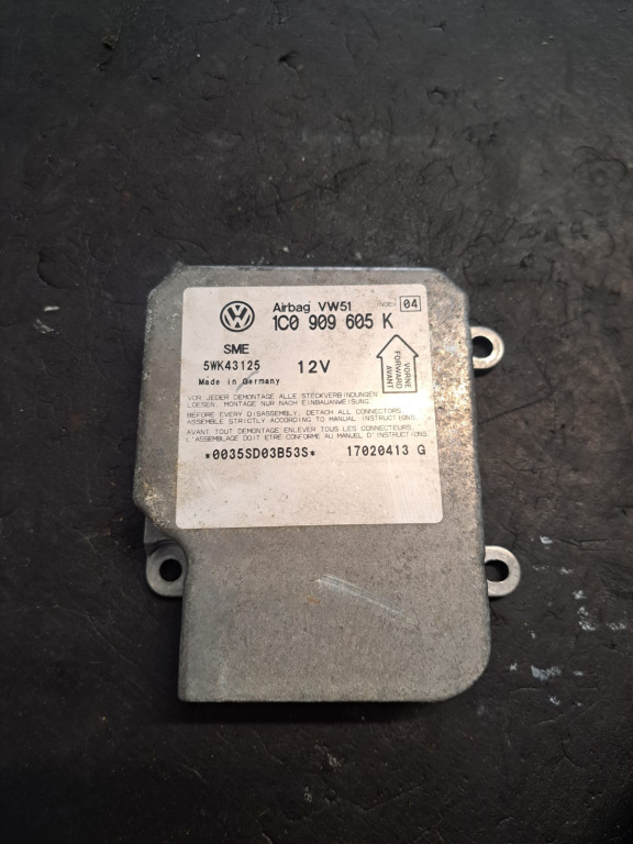 Calculator airbag Volkswagen POLO 9N - COD 1c0909605k