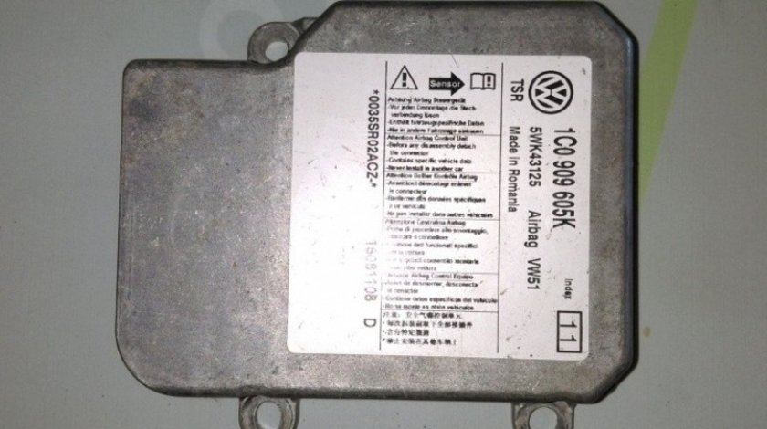 Calculator Airbag Volkswagen POLO V (Typ 6R/6C/61; 20092017) oricare 1C0909605K 5WK43125