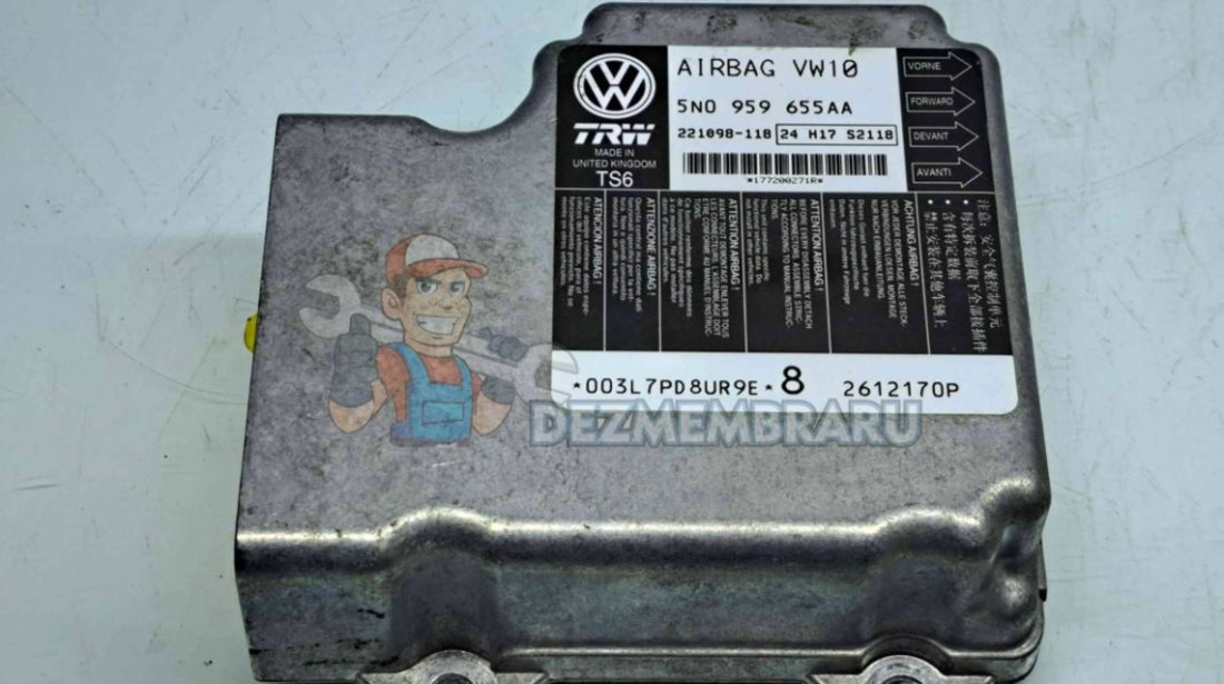 Calculator airbag Volkswagen Tiguan (5N) [Fabr 2007-2016] 5N0959655AA
