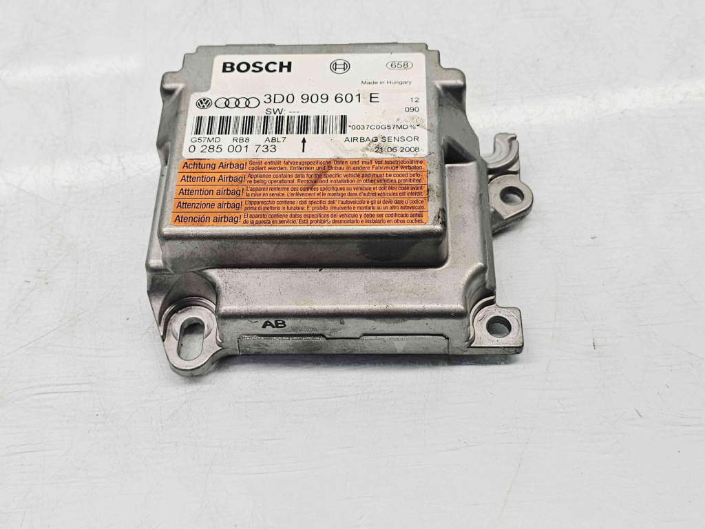 Calculator airbag Volkswagen Touareg (7LA, 7L6) [Fabr 2003-2010] 3D0909601E 3.0 TDI CEXA 176KW / 239CP