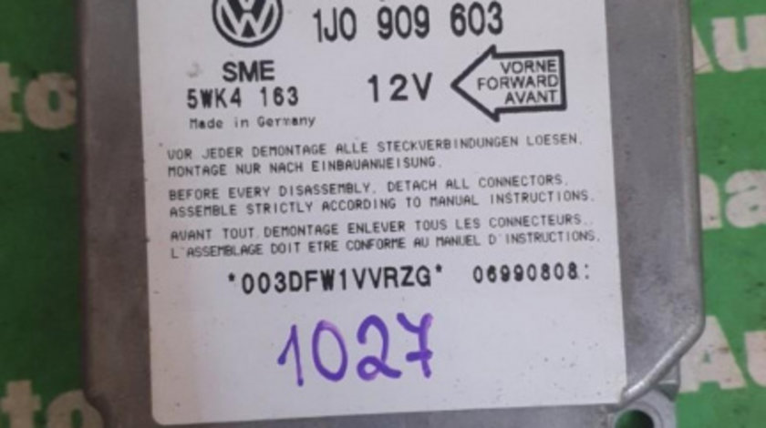 Calculator airbag Volkswagen Transporter T4 (1990-2003) 1j0909603
