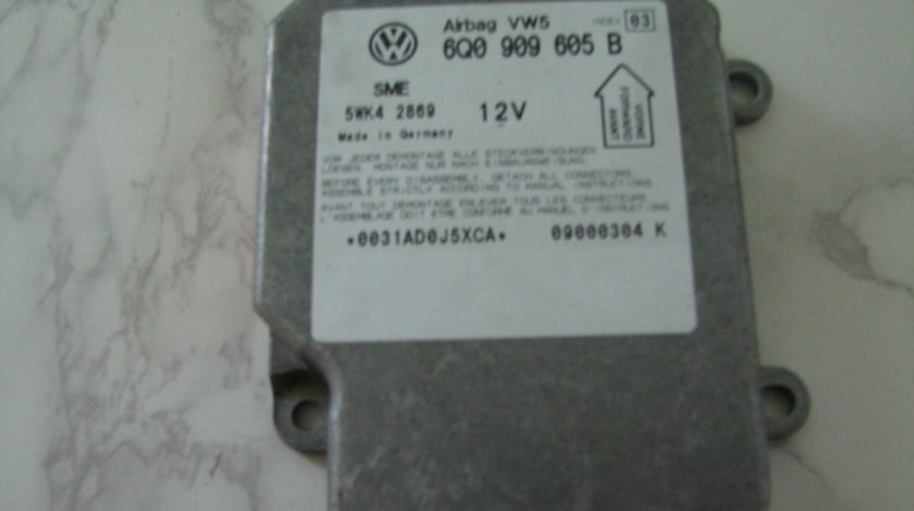 Calculator airbag Volkswagen VW Passat B5.5 [facelift] [2000 - 2005] Sedan 2.0 MT (115 hp) (3B3)