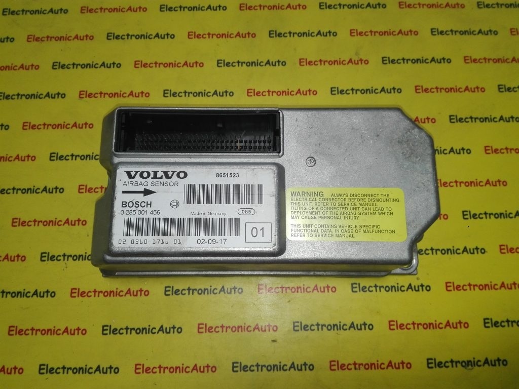 Calculator airbag Volvo 0285001456, 8651523