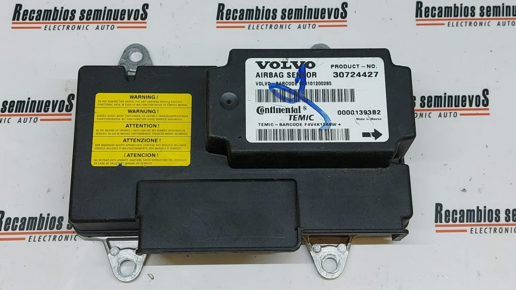 Calculator Airbag Volvo, 30724427, 00001393B2,