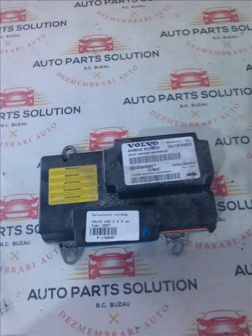 Calculator airbag VOLVO S40 2.0 D an fabr 2007