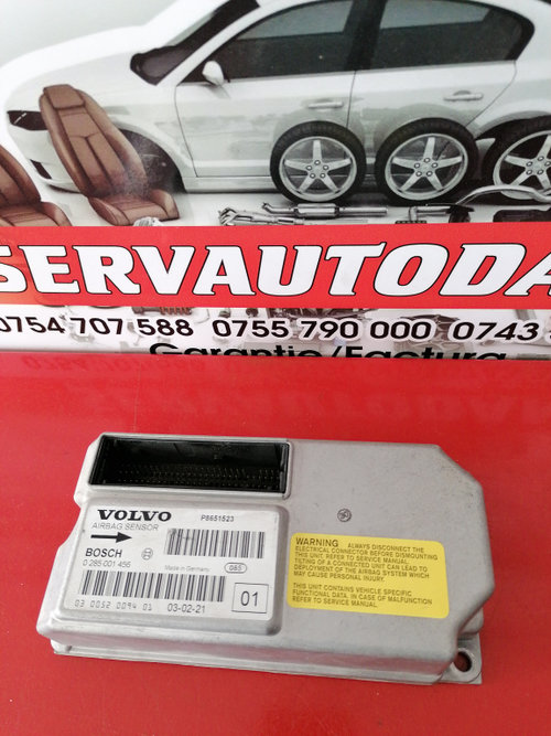 Calculator Airbag Volvo S60 (2000-2010) 2.4 Motorina 2005, 0285001456 / 0285001254 / 0285001655