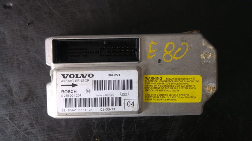 Calculator airbag volvo s80 0285001254 8645271