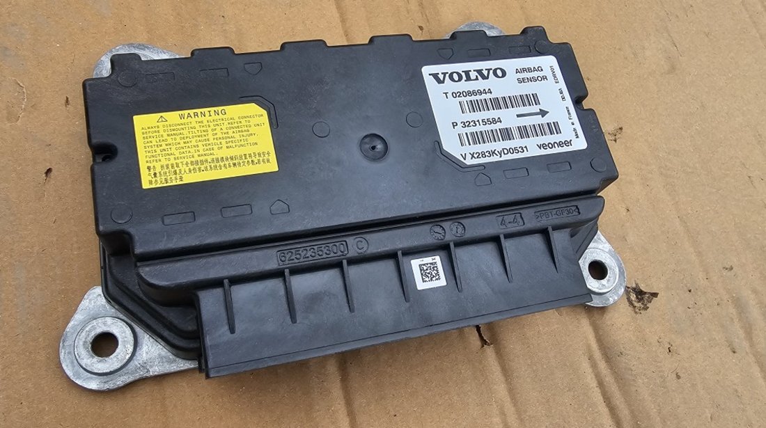 Calculator airbag Volvo S90 V90 XC60 XC90 2017 2018 / 2019 2020