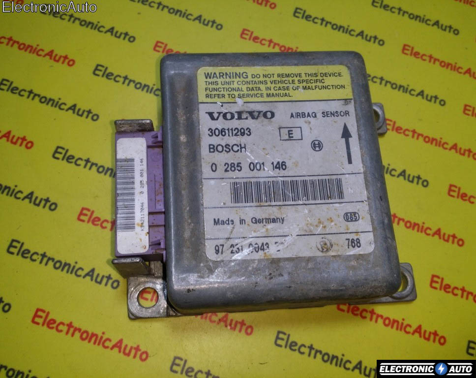 Calculator airbag Volvo V40 0285001146, 30855881B