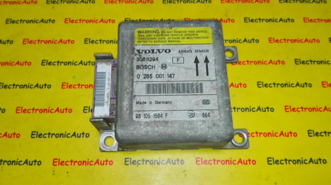 Calculator airbag Volvo V40 0285001147, 30611294