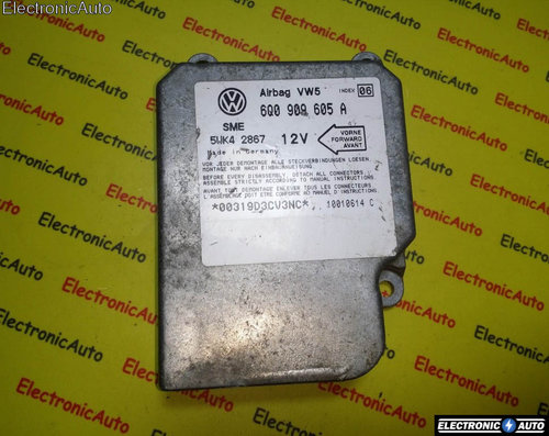 Calculator airbag VW 6Q0909605A, 5WK42867, INDEX 06