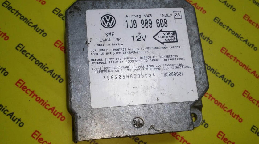 Calculator airbag Vw Beetle 1J0909608