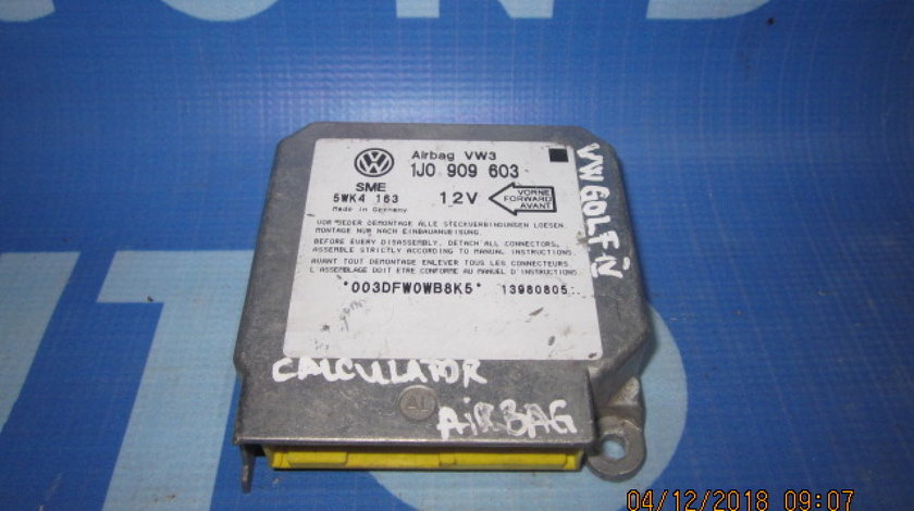 Calculator airbag VW Golf 4;  1J0909603